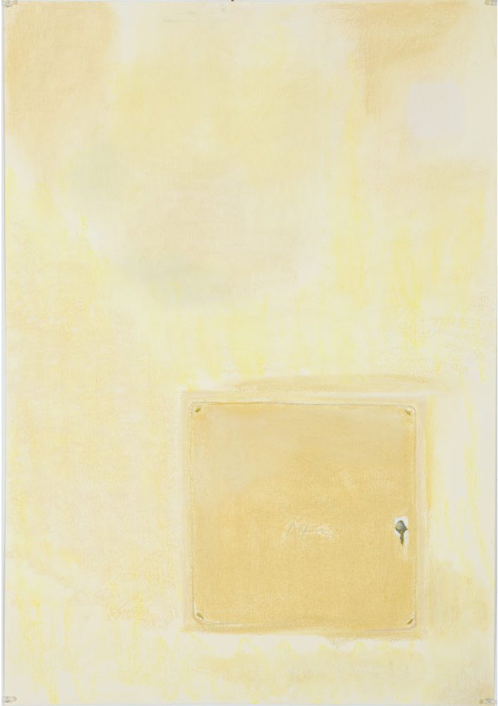 Susan Crile Luminous Yellow Wall