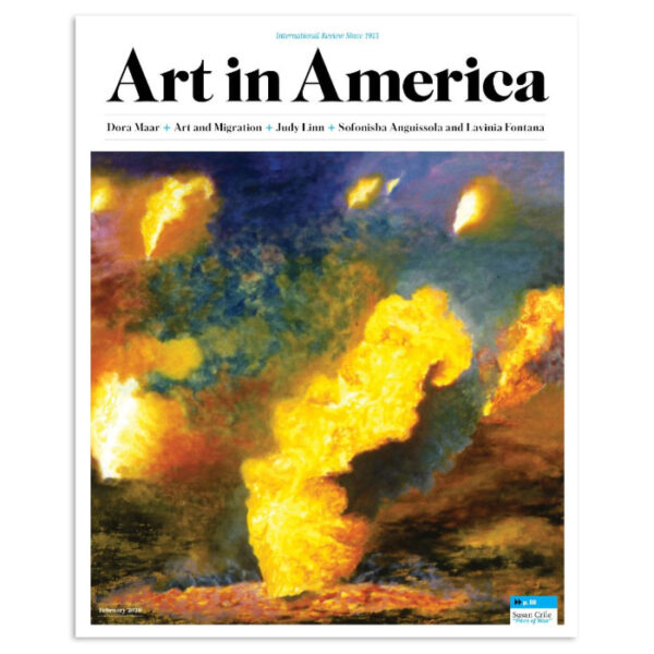 Susan Crile Art in America Cover: Theater of Operations: The Gulf Wars 1991–2011